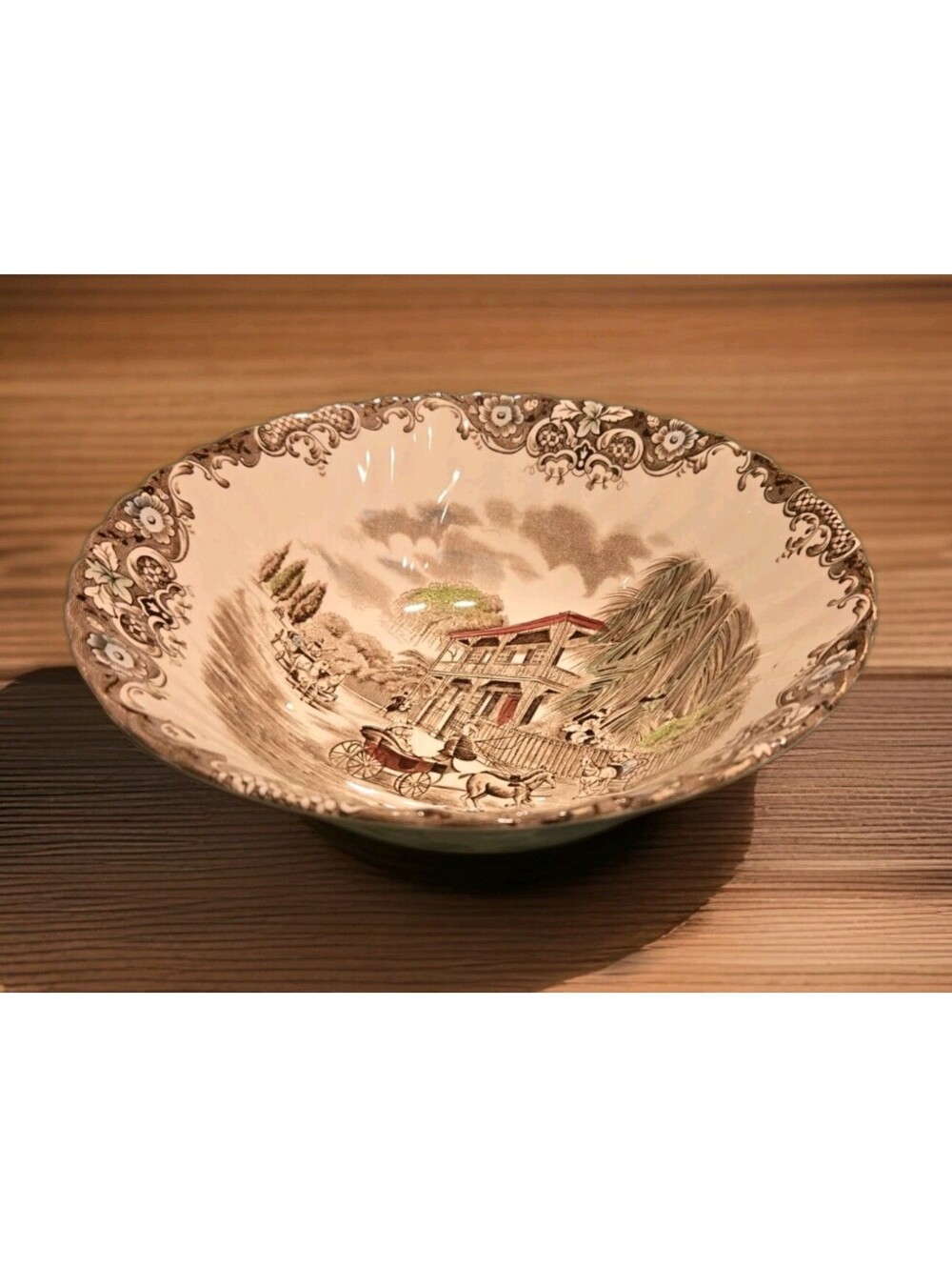 Johnson Bros "Heritage Hall" Vegetable Bowl England French Provincial Vtg 4411